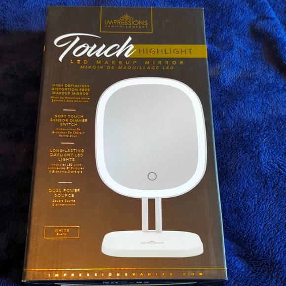 Impressions Other - Impressions Vanity Company Touch Highlight LED Makeup Mirror